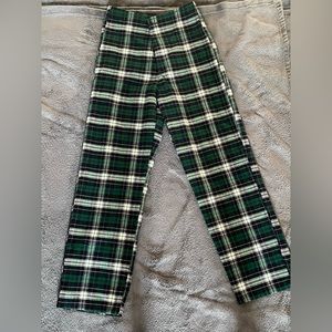 brandy melville plaid pants